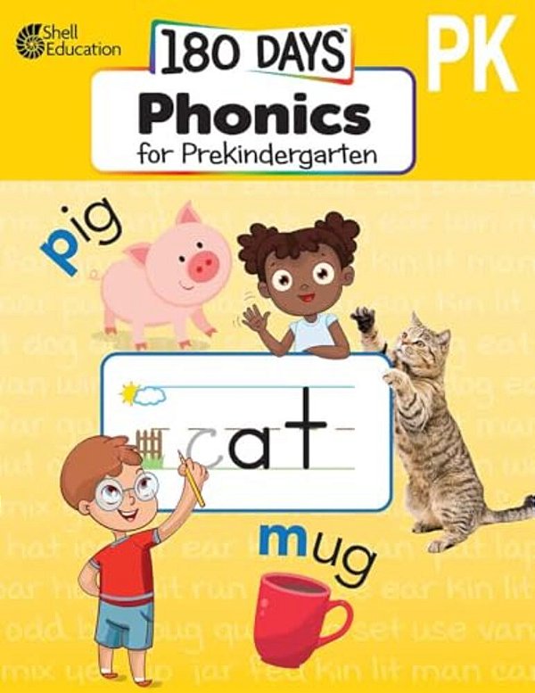 180 Days(tm) Phonics For Prekindergarten: Practice, Assess, Diagnose-..
