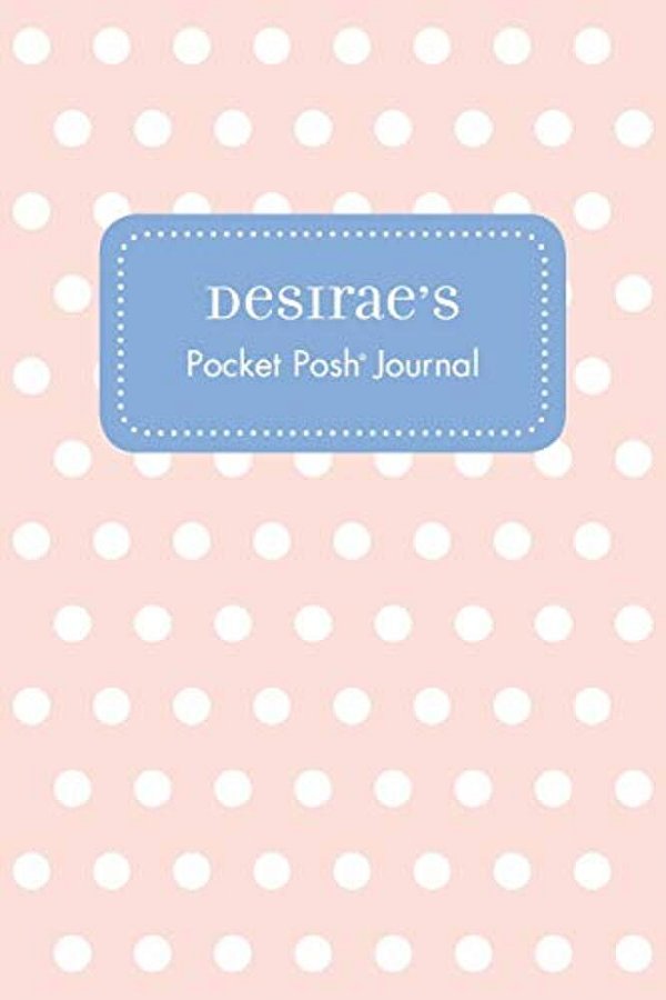 Desirae's Pocket Posh Journal, Polka Dot-..