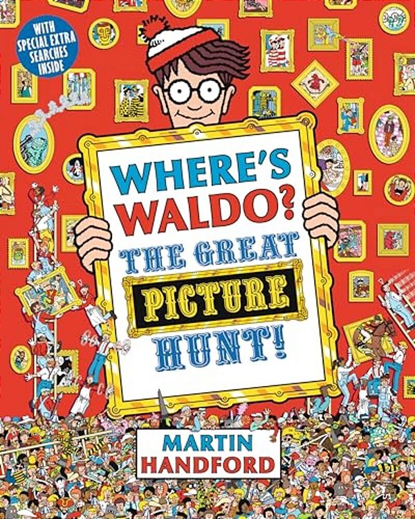 Where's Waldo? The Great Picture Hunt!: (A Hidden Object Activity Book Including Stickers, Spot-The-difference Spreads, Search & Find Puzzles, & More-..