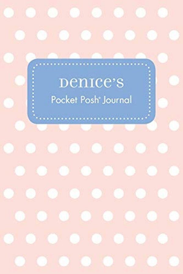 Denice's Pocket Posh Journal, Polka Dot-..