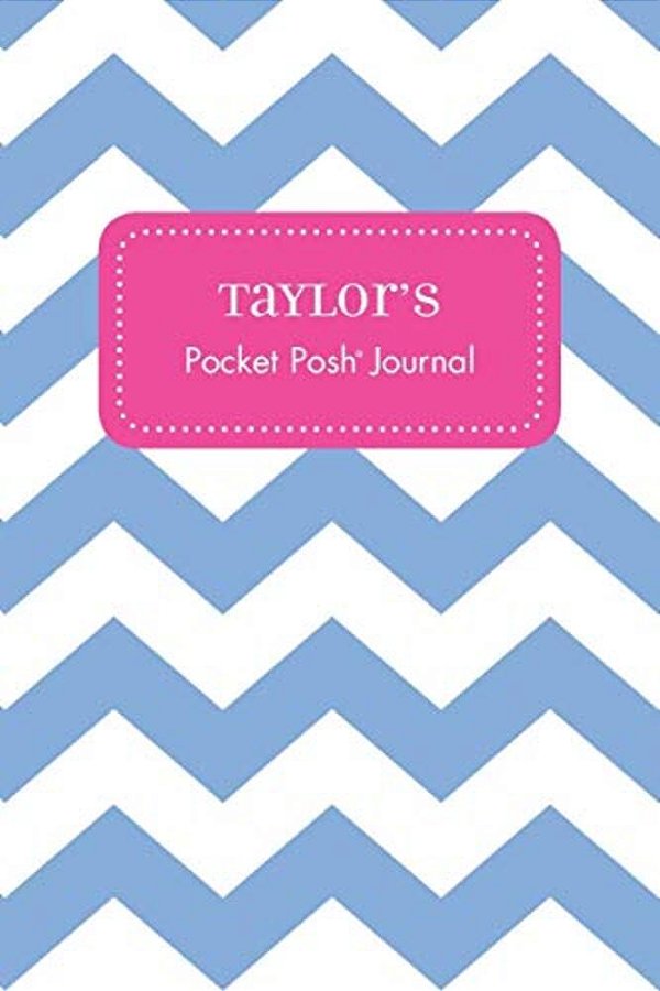 Taylor's Pocket Posh Journal, Chevron-..
