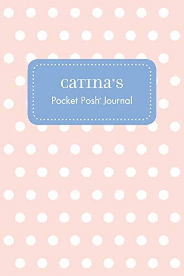Catina's Pocket Posh Journal, Polka Dot-..