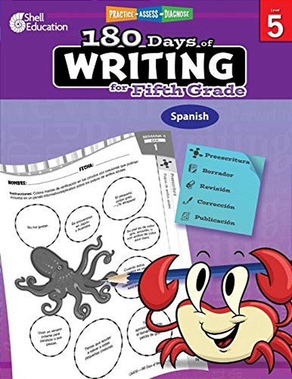 180 Days(tm) Writing For Fifth Grade: Practice, Assess, Diagnose-..