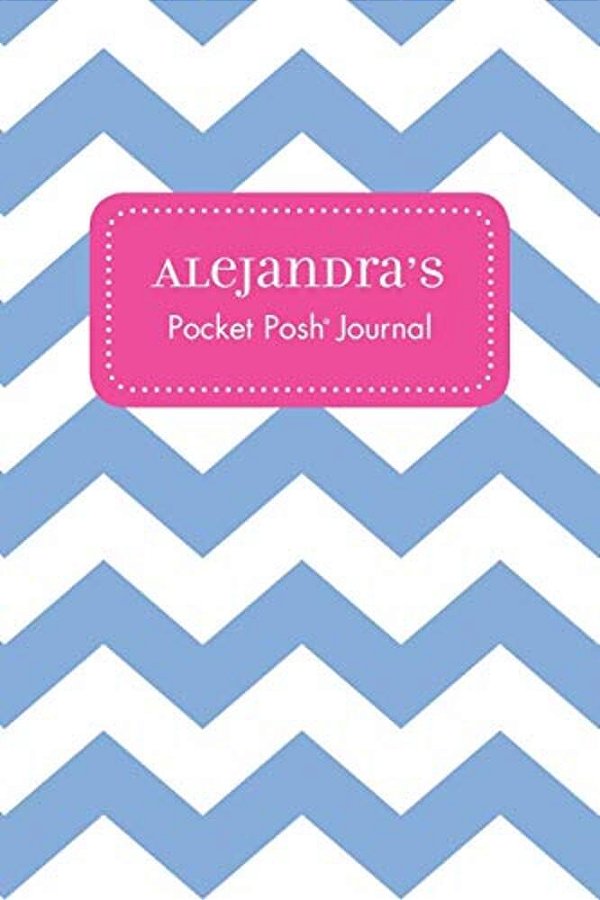 Alejandra's Pocket Posh Journal, Chevron-..