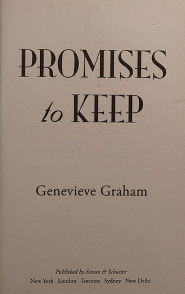 Promises To Keep-..