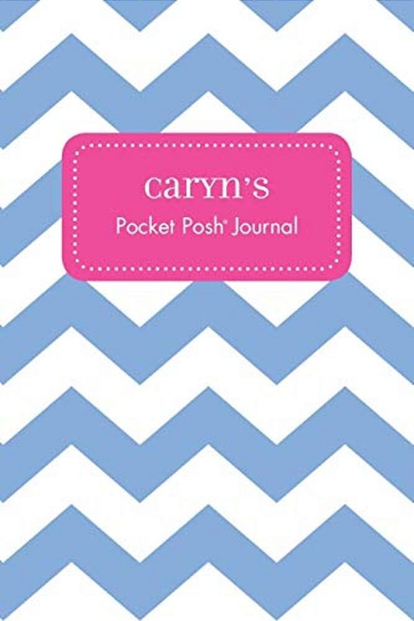 Caryn's Pocket Posh Journal, Chevron-..