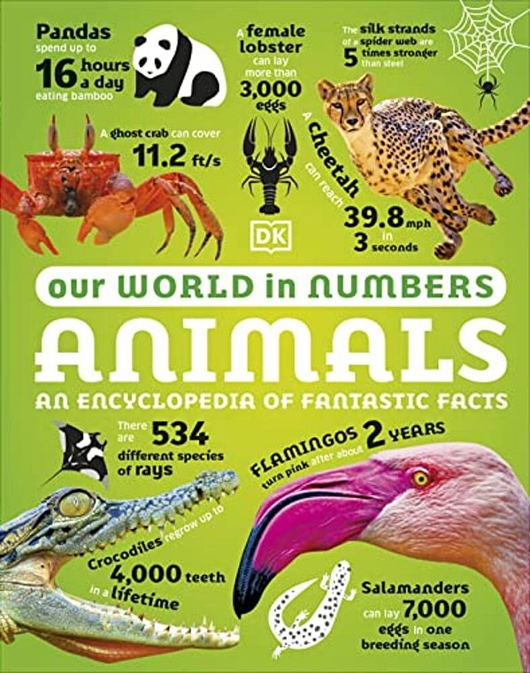 Our World In Numbers Animals: An Encyclopedia Of Fantastic Facts-..
