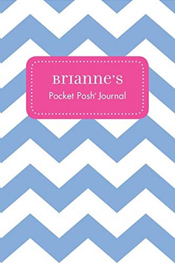Brianne's Pocket Posh Journal, Chevron-..