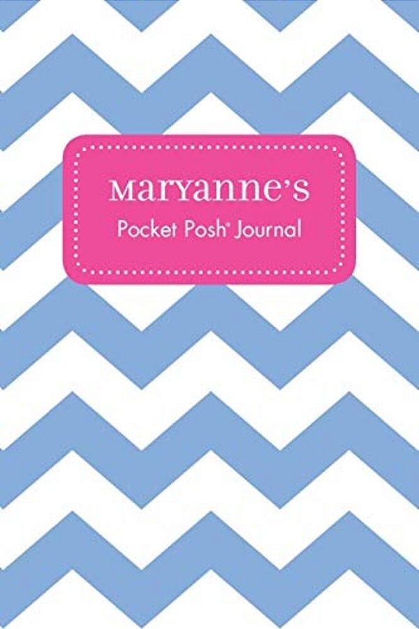 Maryanne's Pocket Posh Journal, Chevron-..