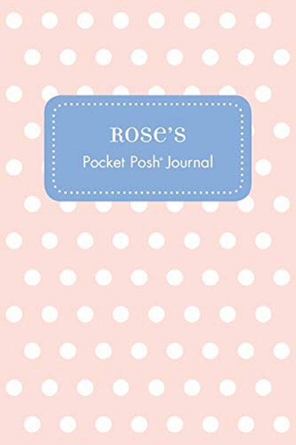 Rose's Pocket Posh Journal, Polka Dot-..