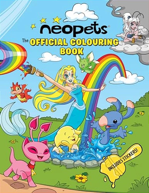 Neopets: The Official Colouring Book-..