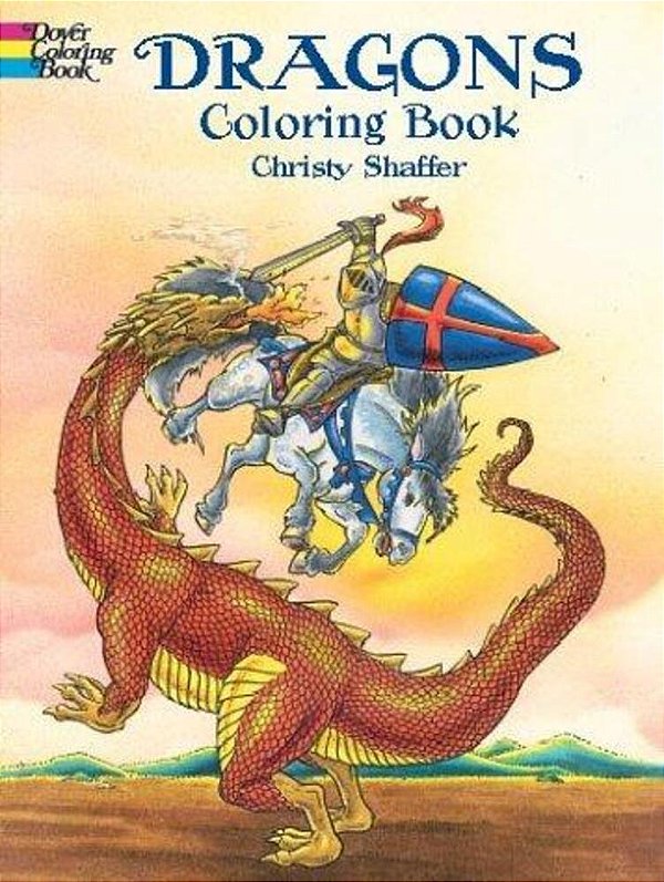 Dragons Coloring Book-..