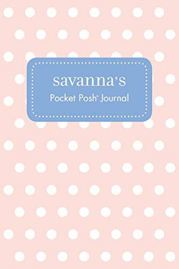 Savanna's Pocket Posh Journal, Polka Dot-..