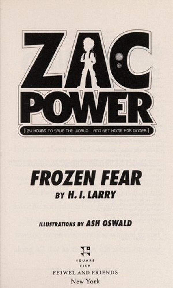Zac Power #4: Frozen Fear-..