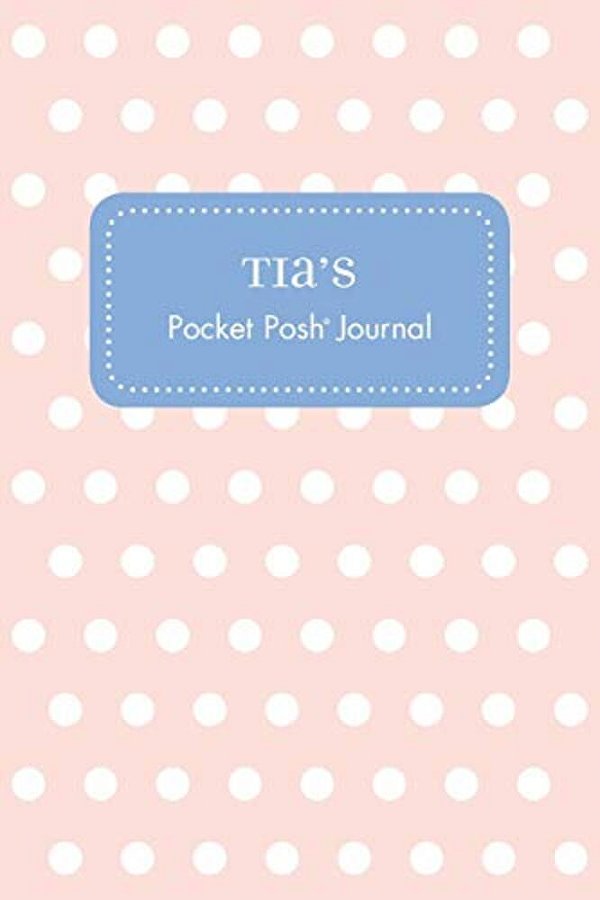 Tia's Pocket Posh Journal, Polka Dot-..