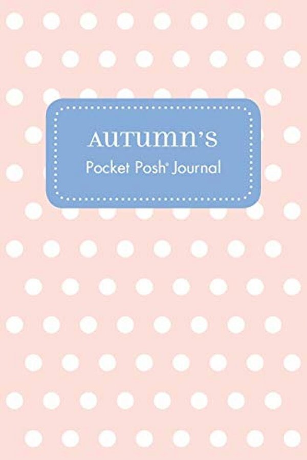 Autumn's Pocket Posh Journal, Polka Dot-..
