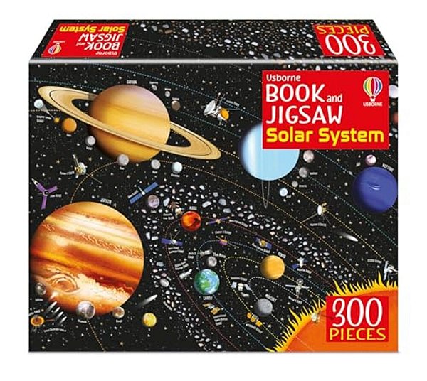 Usborne Book And Jigsaw The Solar System-..