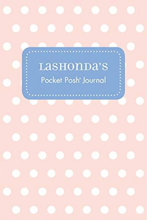 Lashonda's Pocket Posh Journal, Polka Dot-..