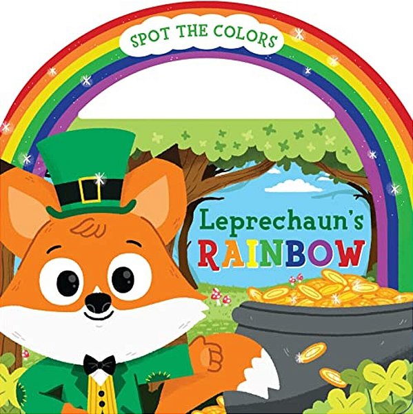 Leprechaun's Rainbow Board Book With Handle-..