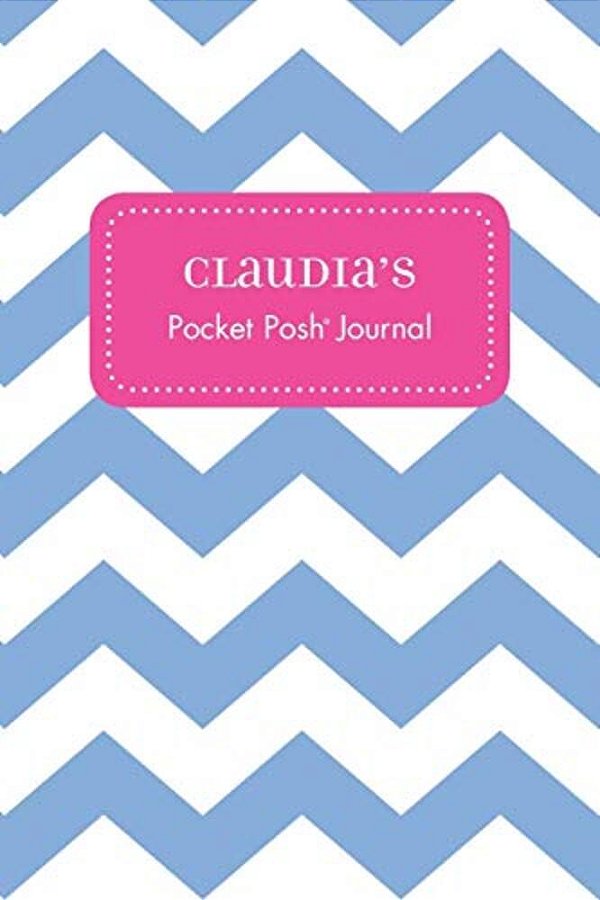 Claudia's Pocket Posh Journal, Chevron-..