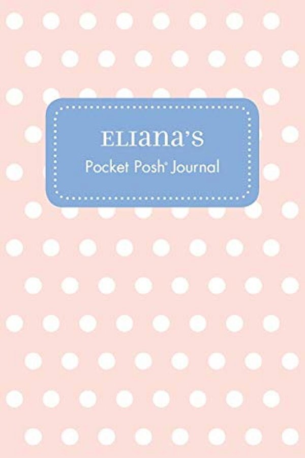 Eliana's Pocket Posh Journal, Polka Dot-..