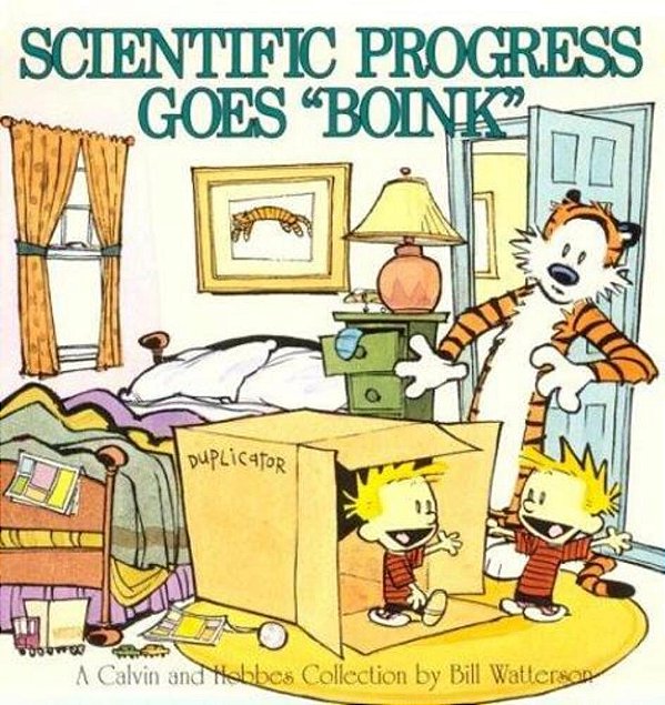 Scientific Progress Goes Boink: A Calvin And Hobbes Collection Volume 7-..