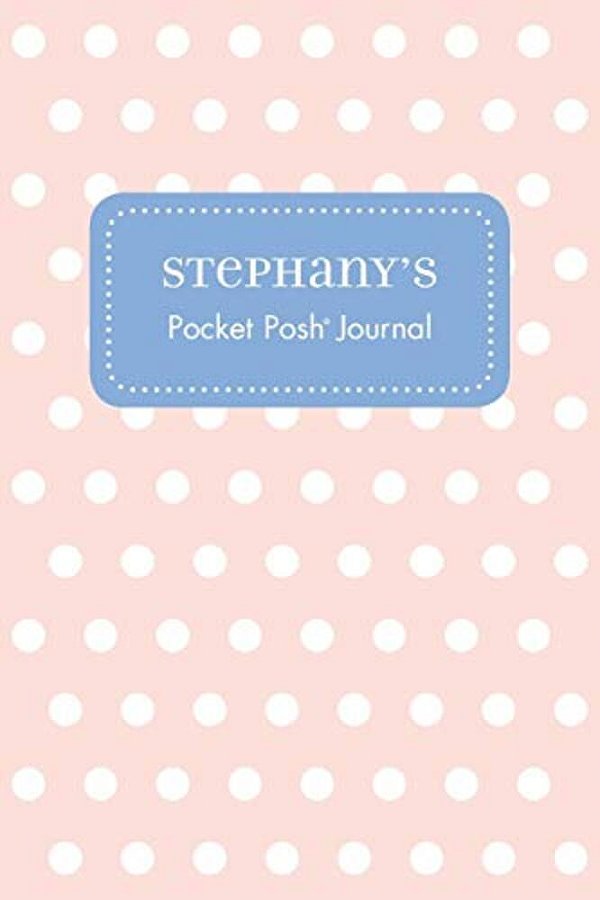 Stephany's Pocket Posh Journal, Polka Dot-..