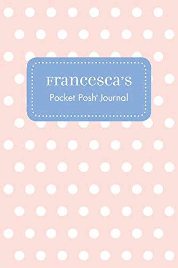 Francesca's Pocket Posh Journal, Polka Dot-..