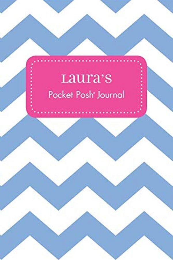 Laura's Pocket Posh Journal, Chevron-..