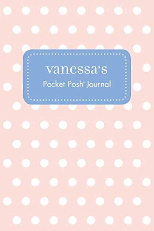 Vanessa's Pocket Posh Journal, Polka Dot-..