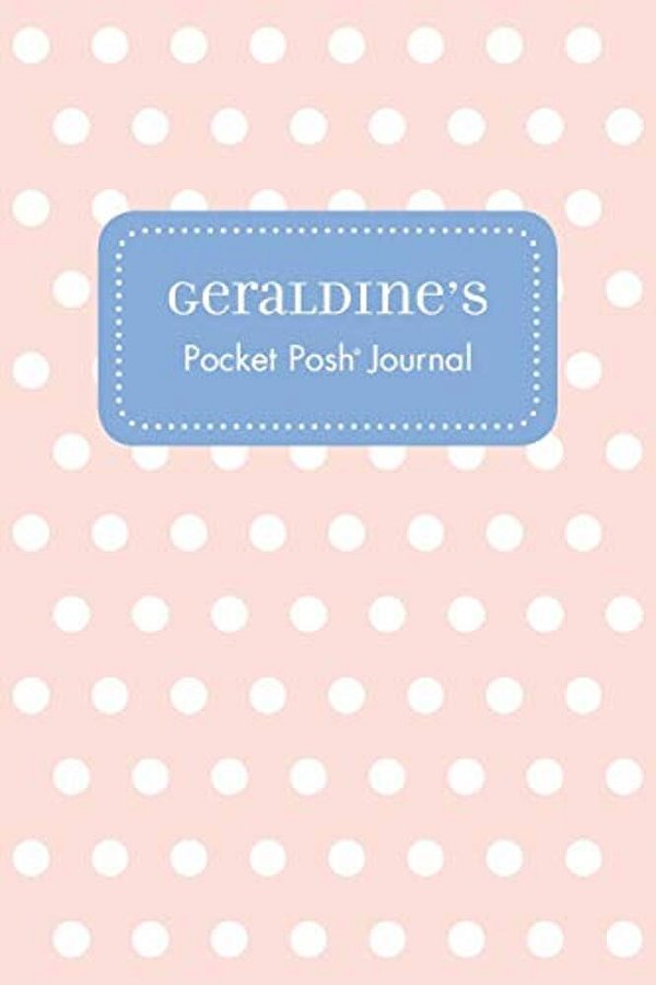 Geraldine's Pocket Posh Journal, Polka Dot-..