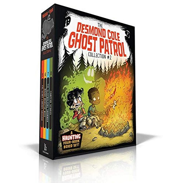 The Desmond Cole Ghost Patrol Collection #2 (Boxed Set): The Scary Library Shusher; Major Monster Mess; The Sleepwalking Snowman; Campfire Stories-..