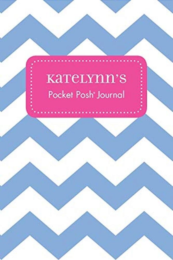 Katelynn's Pocket Posh Journal, Chevron-..