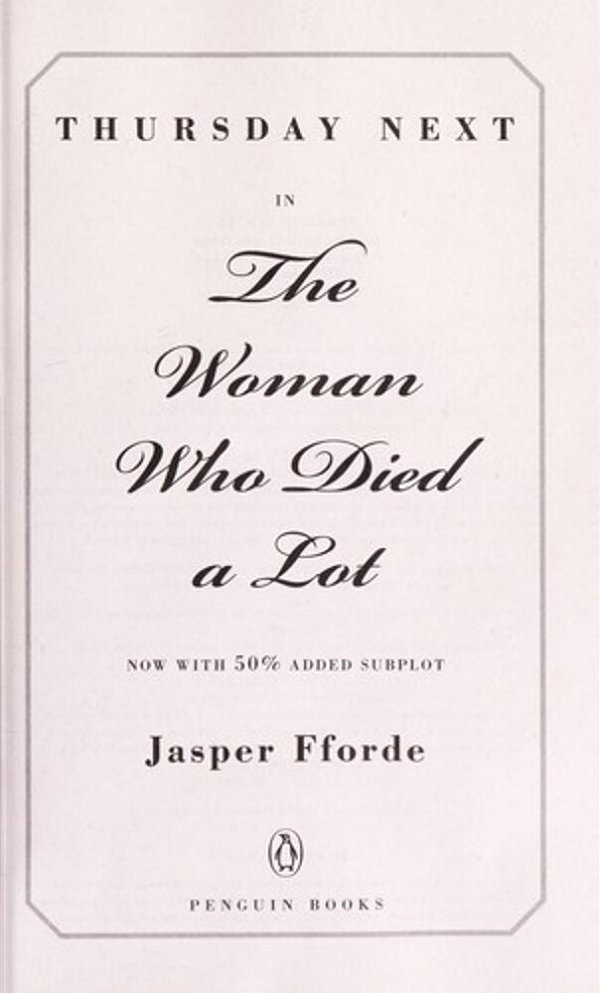 The Woman Who Died A Lot-..