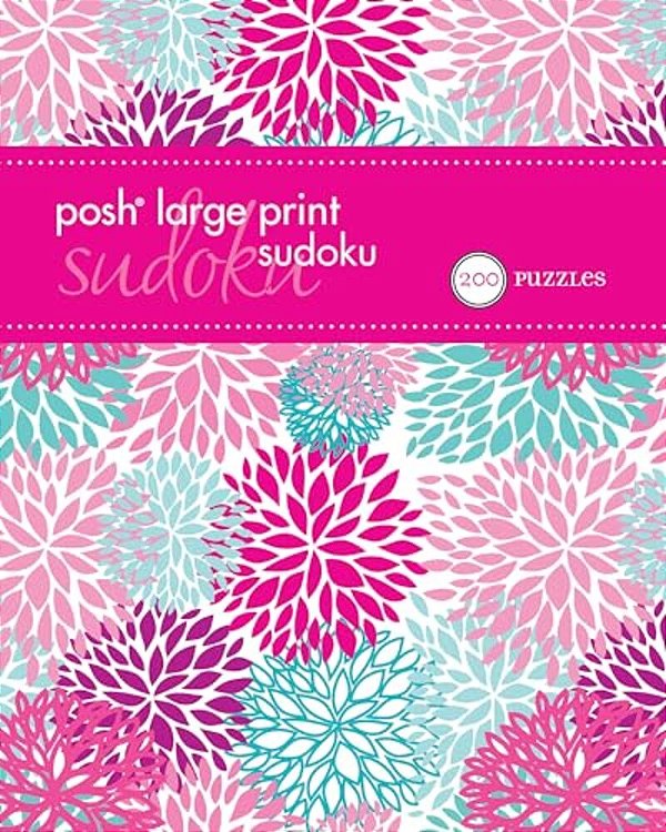 Posh Large Print Sudoku 1-..