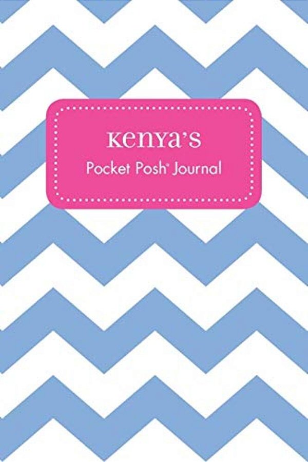 Kenya's Pocket Posh Journal, Chevron-..