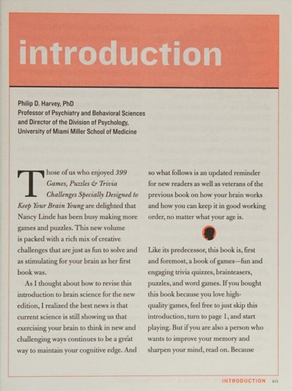 417 More Games, Puzzles & Trivia Challenges Specially Designed To Keep Your Brain Young-..