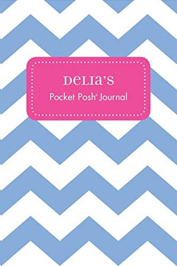 Delia's Pocket Posh Journal, Chevron-..