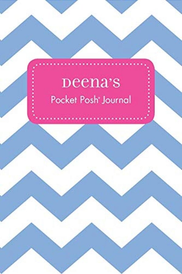 Deena's Pocket Posh Journal, Chevron-..
