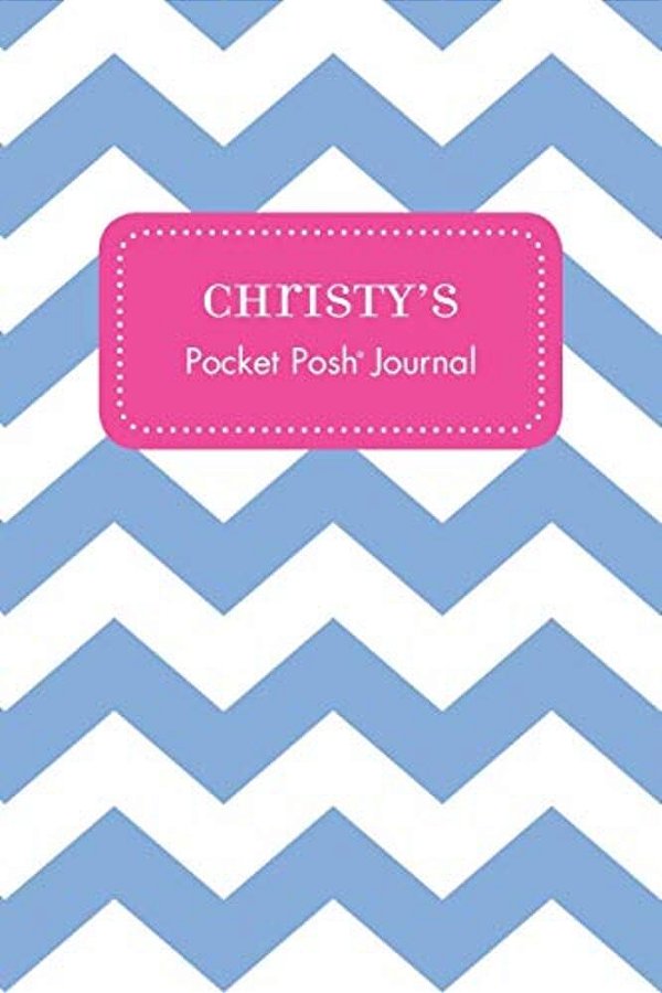 Christy's Pocket Posh Journal, Chevron-..