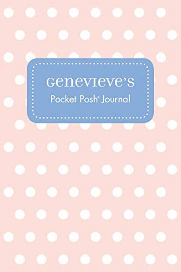 Genevieve's Pocket Posh Journal, Polka Dot-..