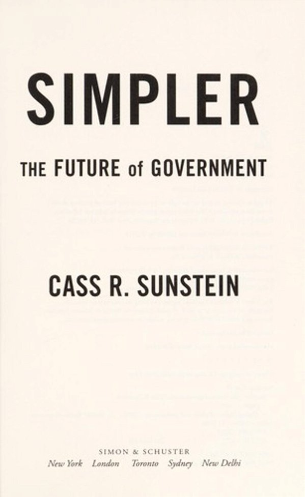 Simpler: The Future Of Government-..