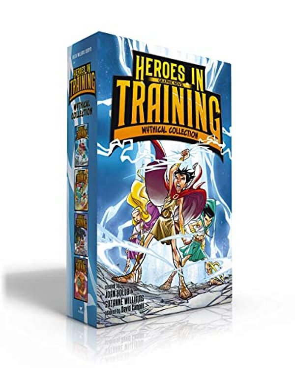 Heroes In Training Graphic Novel Mythical Collection (Boxed Set): Zeus And The Thunderbolt Of Doom Graphic Novel; Poseidon And The Sea Of Fury Graphic-..