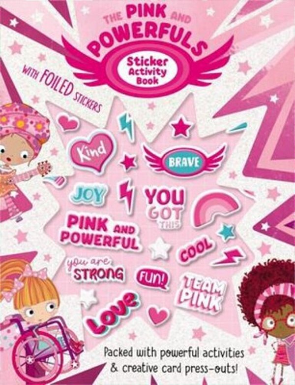 The Pink And Powerfuls Sticker Activity Book-..