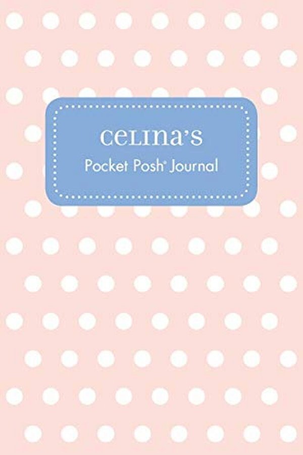 Celina's Pocket Posh Journal, Polka Dot-..