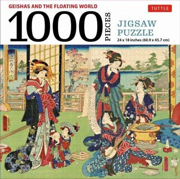 Geishas And The Floating World - 1000 Piece Jigsaw Puzzle: Finished Size 24 X 18 Inches (61 X 46 Cm)-..