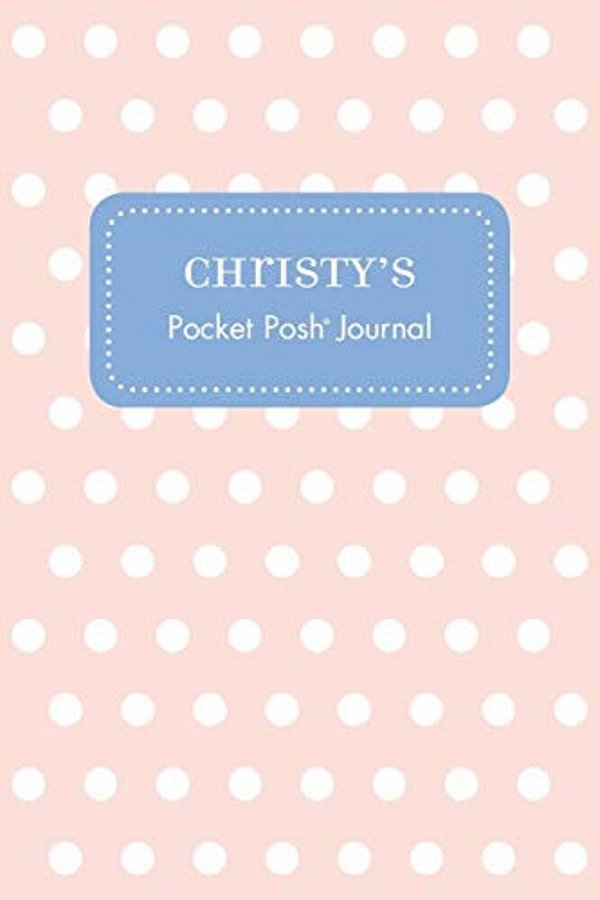 Christy's Pocket Posh Journal, Polka Dot-..