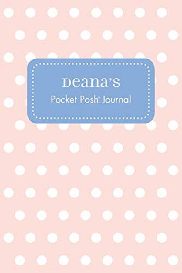 Deana's Pocket Posh Journal, Polka Dot-..