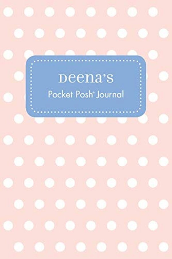 Deena's Pocket Posh Journal, Polka Dot-..