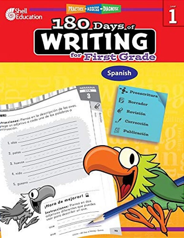 180 Days(tm) Writing For First Grade: Practice, Assess, Diagnose-..